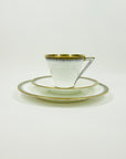 ANTIQUE ART DECO HEINRICH H & CO. SELB BAVARIA IMPERIAL TEA CUP AND SAUCER SET