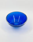 1960s SWEDISH COBALT BLUE GLASS BOWL