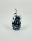 VINTAGE MILLIFIORE ART GLASS ELEPHANT