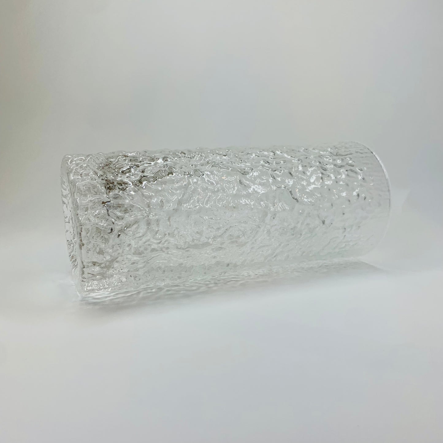MCM BARK GLASS VASE