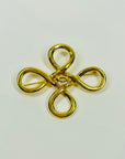 1980s CHANEL INFINITY LOVE KNOT BROOCH