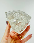 1960s PUKEBERG BARK GLASS CANDLE HOLDER