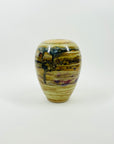 SIGNED 1969 AUSTRALIAN TUE DYE GLAZED POTTERY VASE