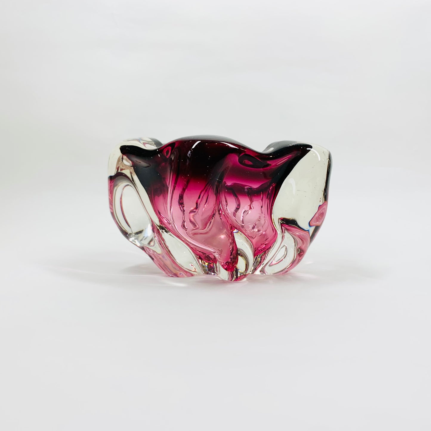 PINK GLASS BOWL