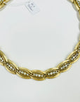 1960s TRIFARI DIAMANTÉ STATEMENT NECKLACE