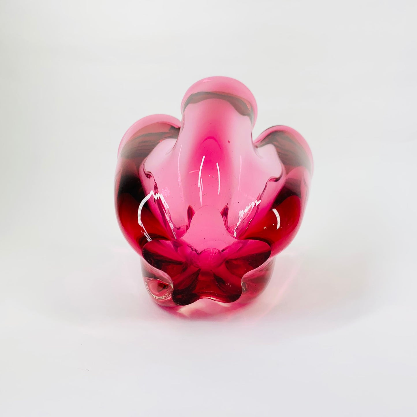 PINK HANDKERCHIEF VASE