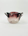 1950s AMETHYST PURPLE MURANO PINCHED BOWL/ASHTRAY