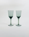 MCM HOLMEGAARD GREY LIQUEUR GLASSES