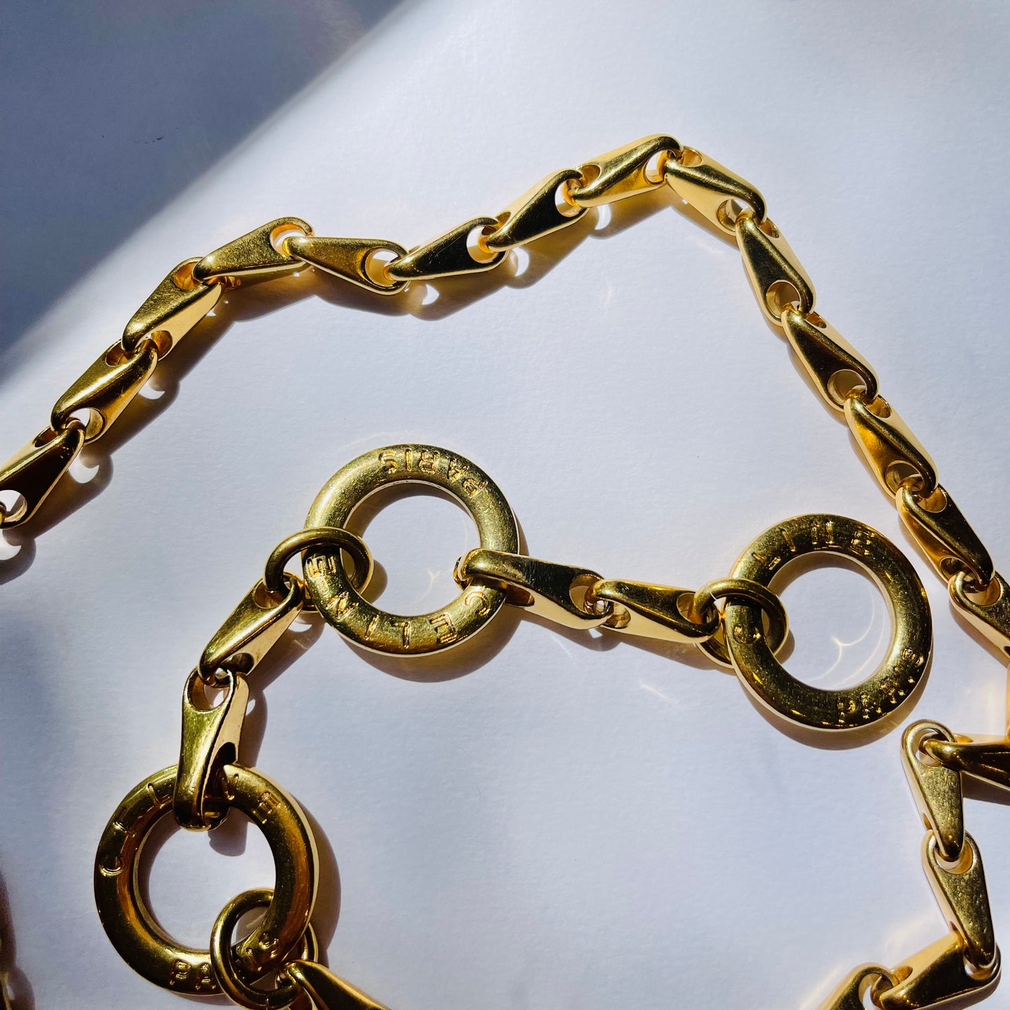 1990s CELINE CABLE LINKS TOGGLE