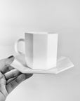 GLASS COFFEE CUP SET