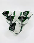 KARL PALDA GREEN BLACK DECANTER SET
