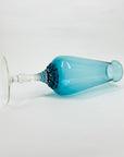 TURQUOISE FOOTED VASE