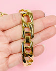 CHUNKY U LINKS NECKLACE