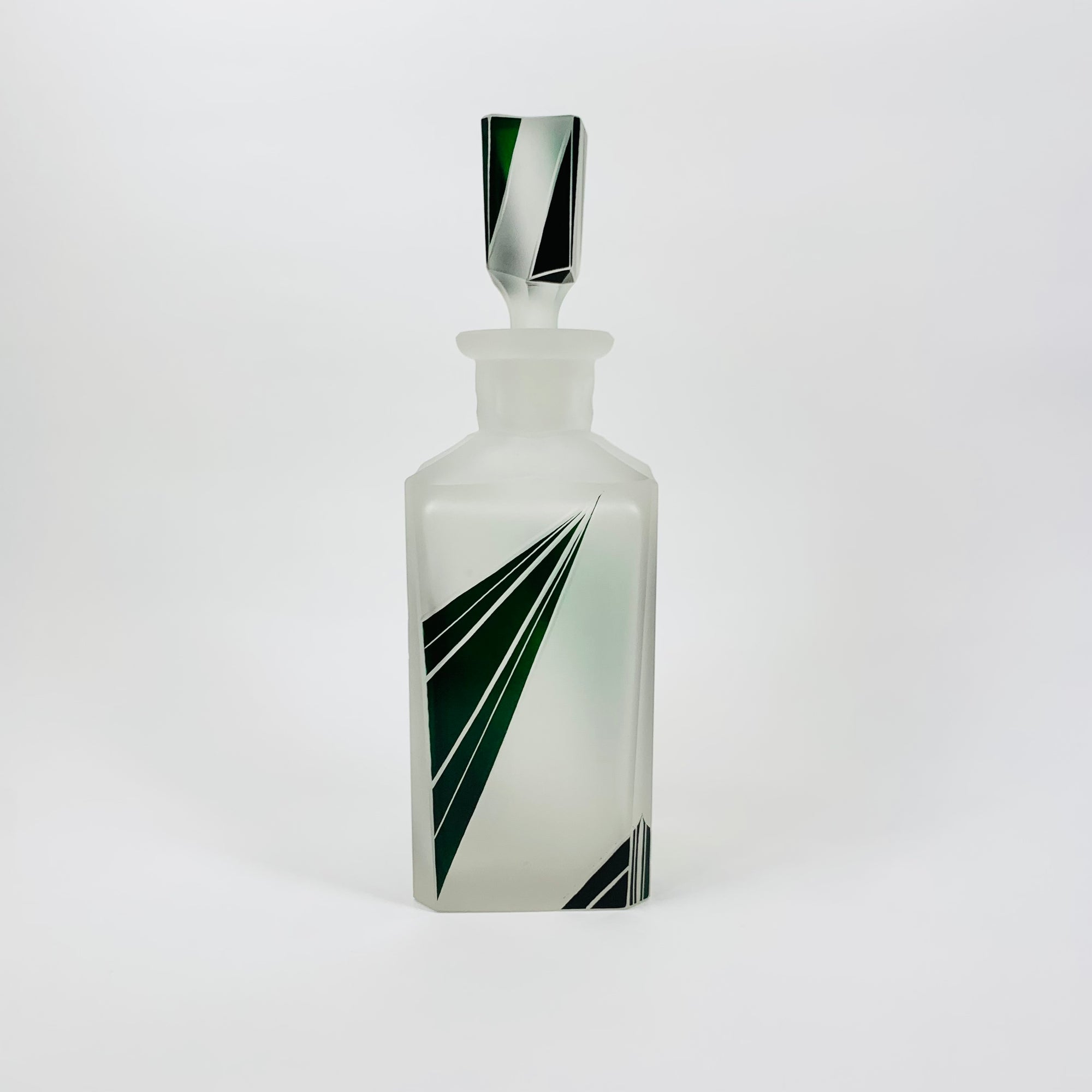 KARL PALDA GREEN BLACK DECANTER SET