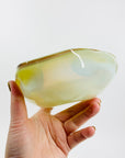1950s LEMON OPALESCENT GLASS BOWL/ASHTRAY