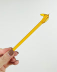 1950s HAND MADE MURANO GLASS SWIZZLE STICK