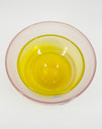 1960s COLOUR OPALESCENT GLASS BOWL BY GUNNAR CYREN FOR ORREFORS