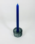 GEOFFREY BAXTER BARK GLASS CANDLE HOLDER