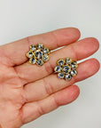 80s BARCS BOLD PEAR DROP NECKLACE SUITE