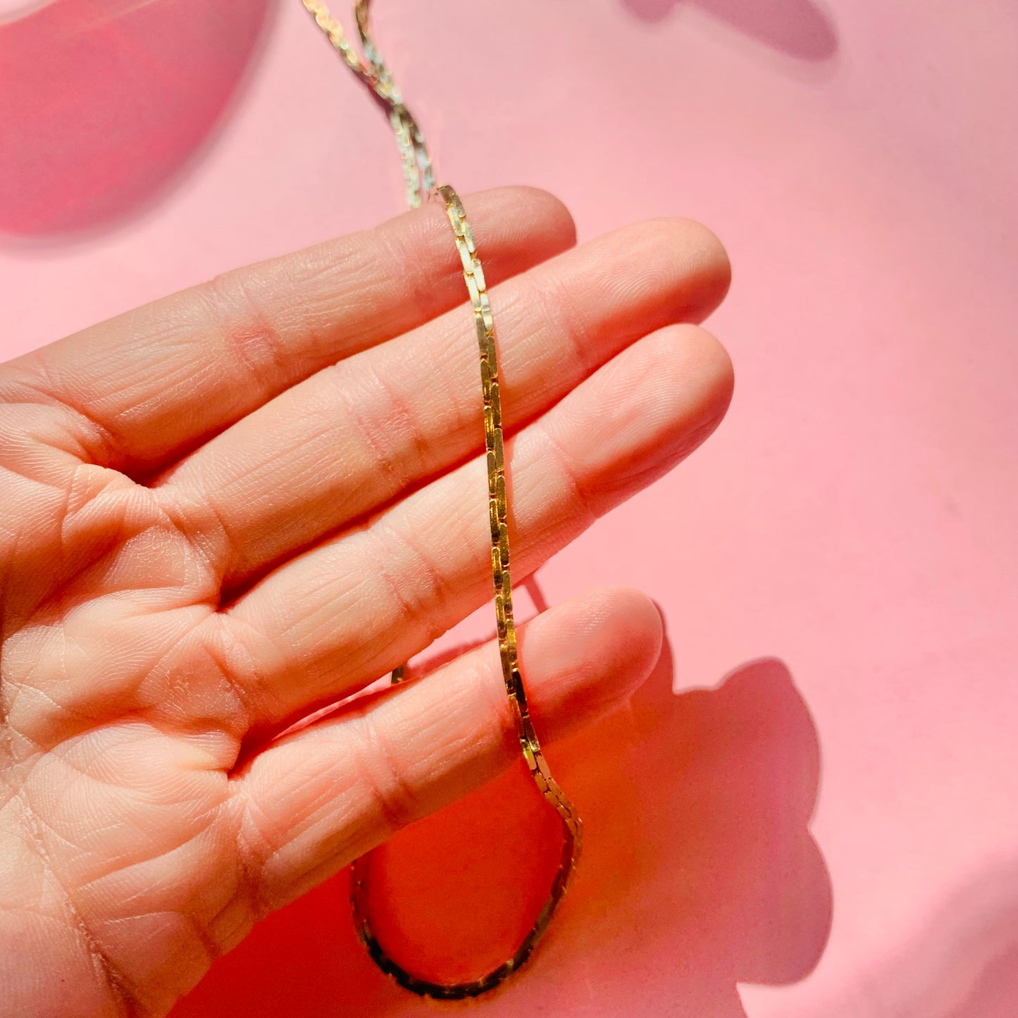 THIN BRICK LINKS CHAIN