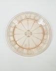 ANTIQUE DEPRESSION PINK PRESSED GLASS PLATE/BOWL/DINNER SERVICE