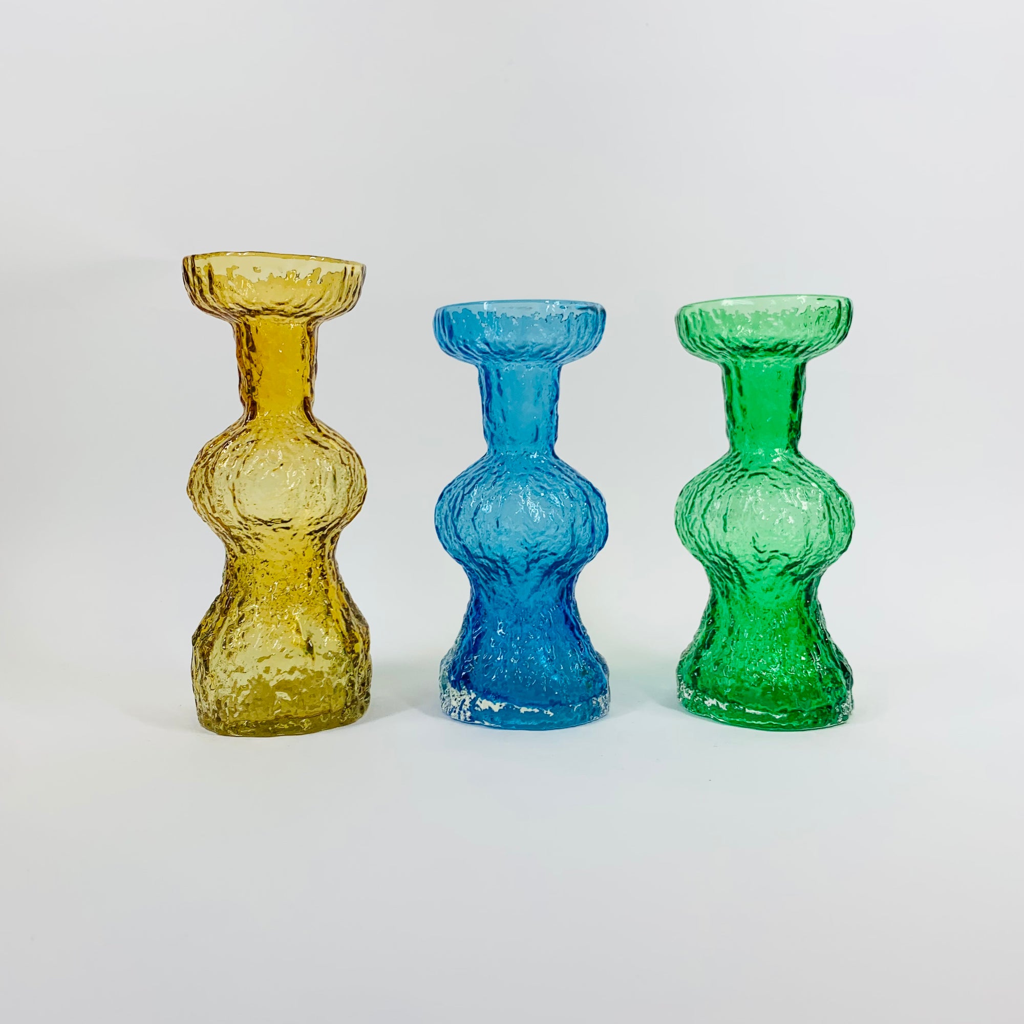 JAPANESE BARK GLASS VASE/CANDLE HOLDER