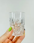 ANTIQUE CUT BRILLIANT CRYSTAL SHOT GLASSES