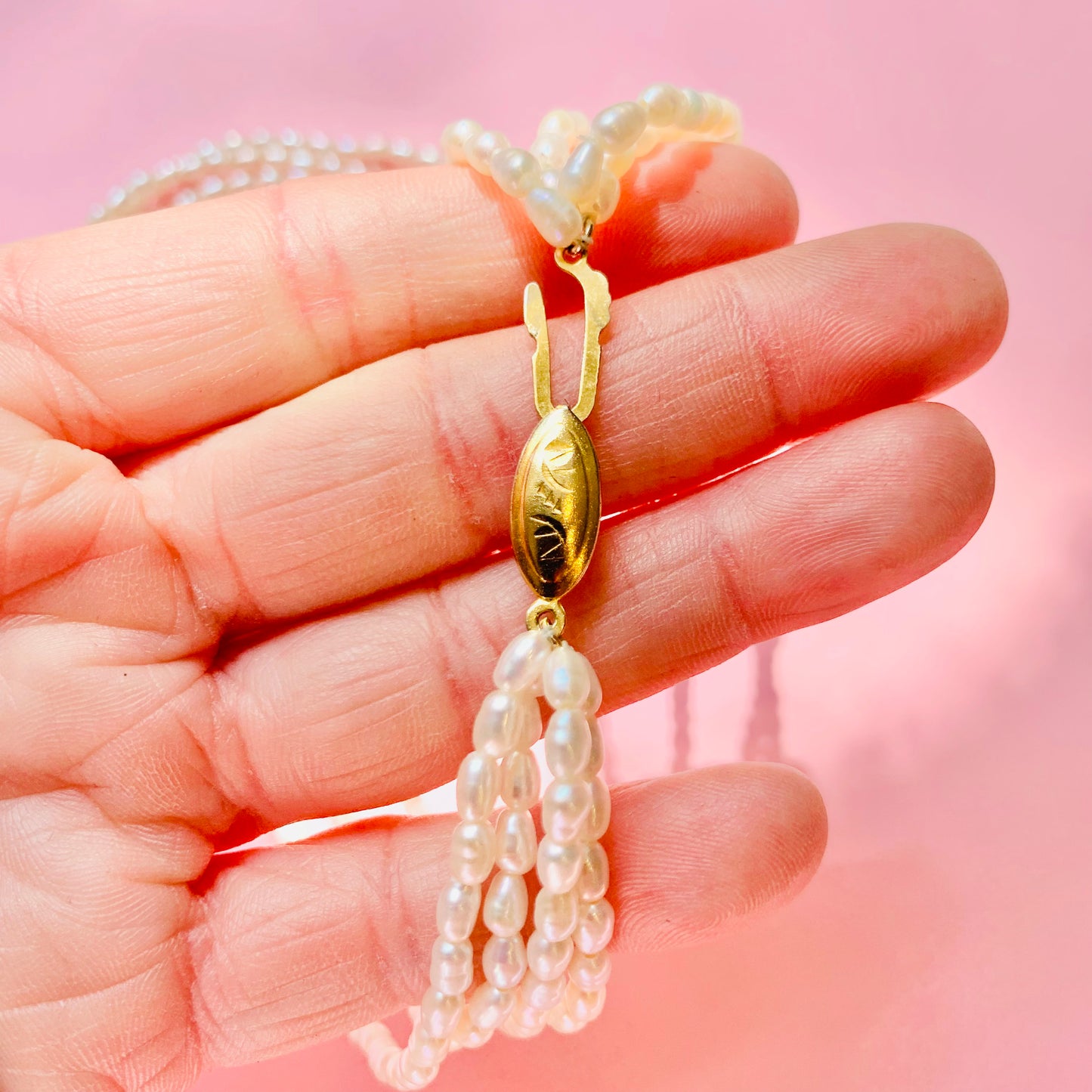 1960s SEED PEARL NECKLACE