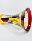 KARL PALDA LARGE RUBY GOLD VASE