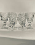 ANTIQUE STUART CRYSTAL GLASSES