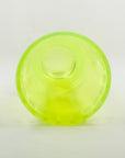 ANTIQUE URANIUM ETCHED GLASS VASE BY MOSER