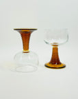 1970s FRENCH LUMINARC GLASS ROEMER