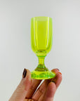 ART DECO URANIUM SHOT GLASSES
