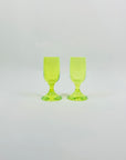 ART DECO URANIUM SHOT GLASSES