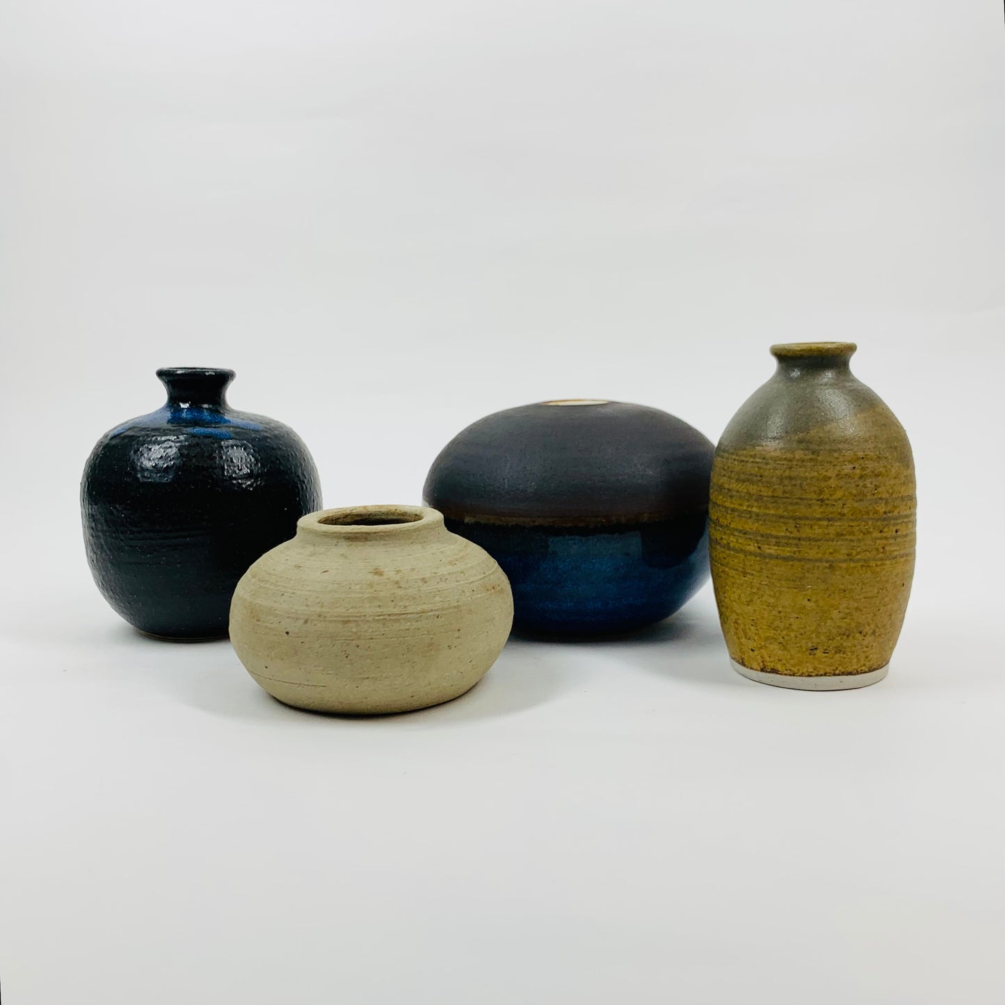 JAPANESE SQUAT BOTTLE MINI VASE