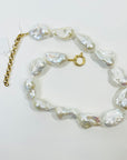 HANDMADE FRESHWATER BAROQUE PEARLS NECKLACE