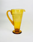 AMBER GILDED JUG