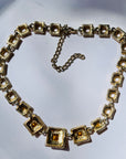 1950s GIVENCY FESTOON STATEMENT NECKLACE