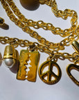 1990s MOSCHINO CHARMS BELT