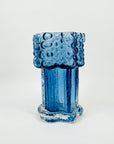 1960s FINNISH BLUE GLASS VASE BY KAJ BLOMQIST