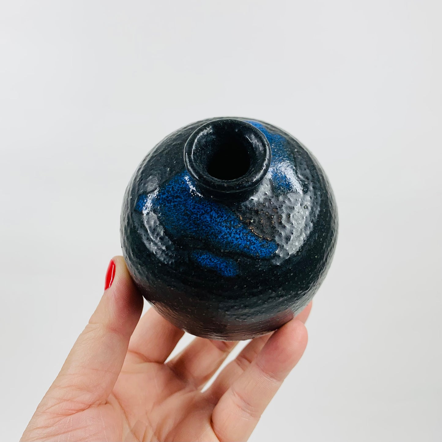 JAPANESE SQUAT BOTTLE MINI VASE