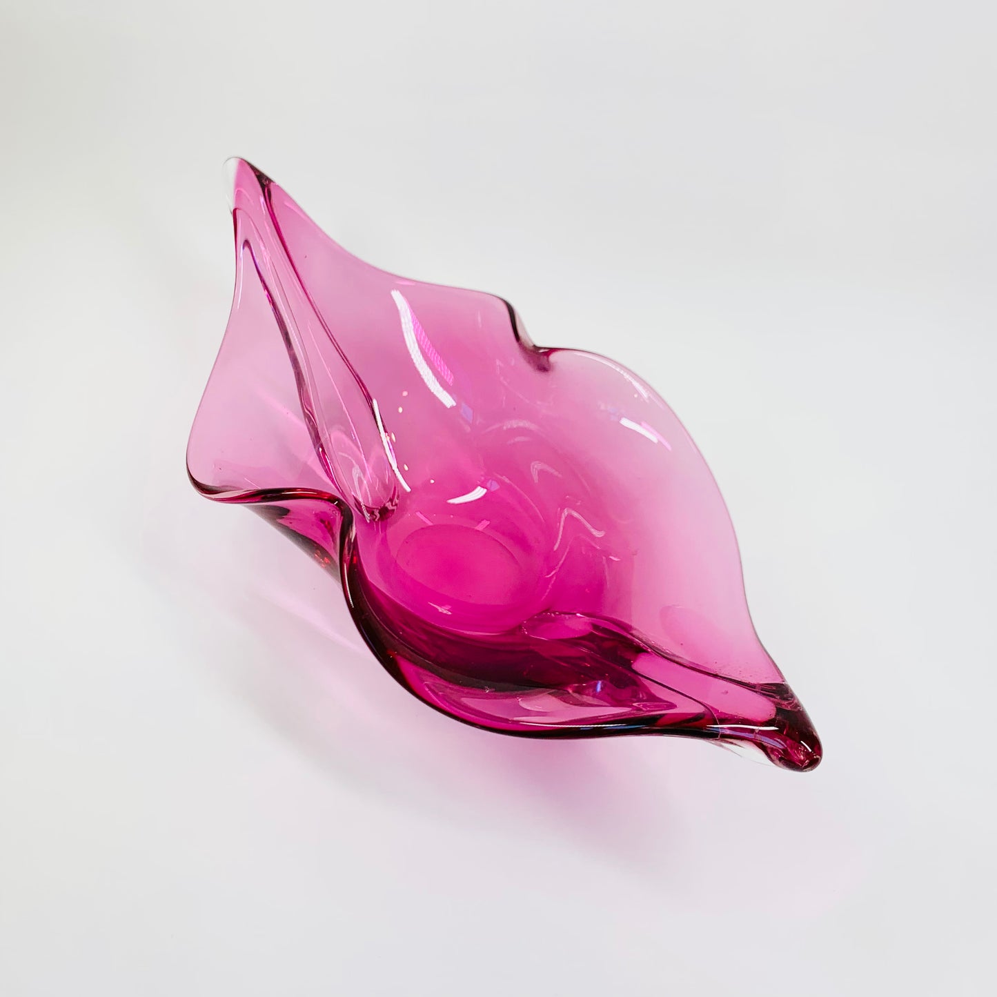 MCM MURANO PINK LIP BOWL