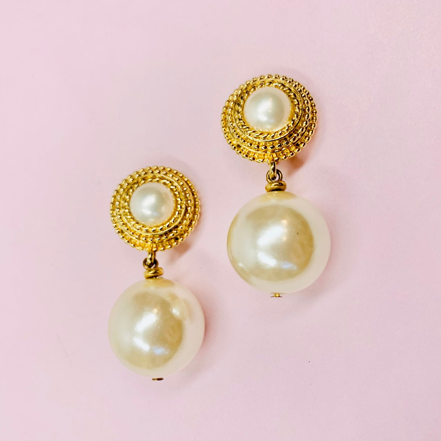 PEARL DROP EARRINGS