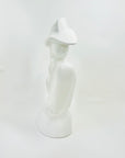 1980s WHITE PORCELAIN MINI MANNEQUIN FIGURINE