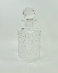 1950s STUART DIAMOND CUT CRYSTAL SCOTCH/WHISKEY DECANTER