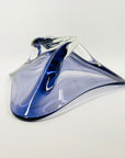 LARGE 1970s JAPANESE PURPLE SOMMERSO GLASS BOWL
