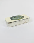 ANTIQUE FRENCH SILVER PLATED SOAP BOX