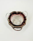 1950s AMETHYST PURPLE MURANO PINCHED BOWL/ASHTRAY