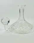 ANTIQUE STUART CUT CRYSTAL SHIP DECANTER