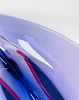 X-LARGE 1960s MURANO PURPLE PINK SOMMERSO GLASS BOWL